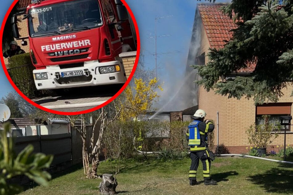 Feuerdrama in der Börde: Aufmerksame Zeugin rettet Rentner das Leben