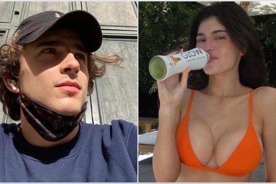 Is Kylie Jenner's (r.) family worried about her budding romance with Timothée Chalamet?