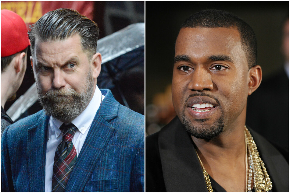 In an interview with founder of the Proud Boys Gavin McInnes (l), Kanye West said some troubling things.