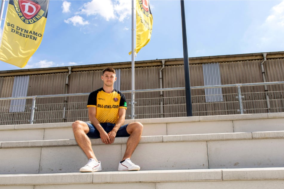 Der bisher achte und letzte Neuzugang: Robin Becker wechselte aus Braunschweig nach Dresden. Mit der Eintracht stieg er vor vier Wochen in die 2. Liga auf.