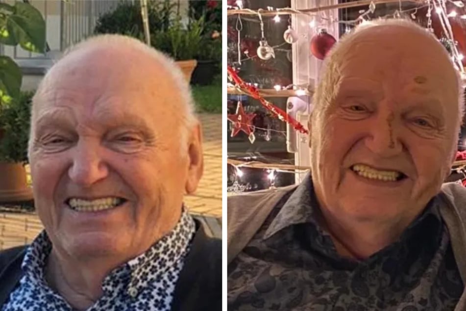 Mit Fotos sucht die Polizei nach dem vermissten 91-Jährigen.