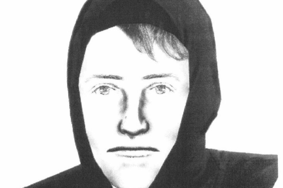 Mit diesem Phantombild wird nach dem Täter gefahndet.