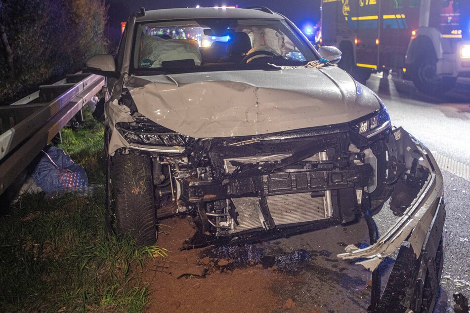 Vier Verletzte bei Unfall: Gemüse verteilt sich auf Autobahn