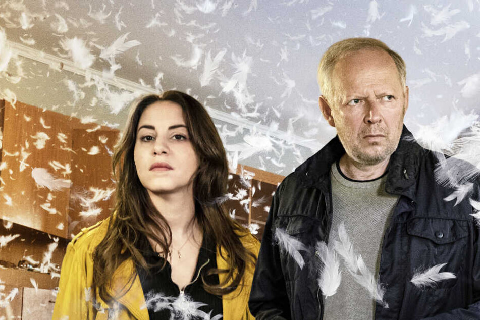 Der Kommissar und seine Kollegin Almila Bagriacik (Mila Sahin) in einer Szene des "Tatort: Borowski und das Glück der Anderen"