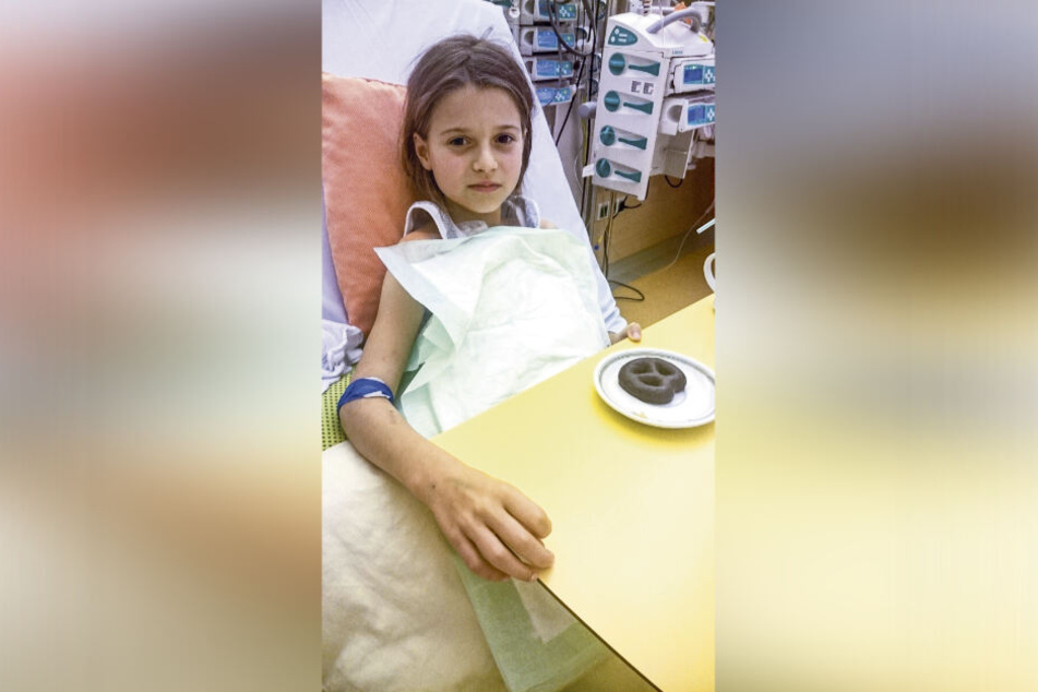 Schoko-Brezel hin oder her: Im Krankenhaus verlor Julia deutlich an Gewicht.