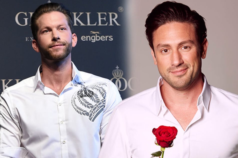 Von seinem Nachfolger Daniel Völz (33, r.) hält Ex-Bachelor Oliver Sanne (31) nicht viel.