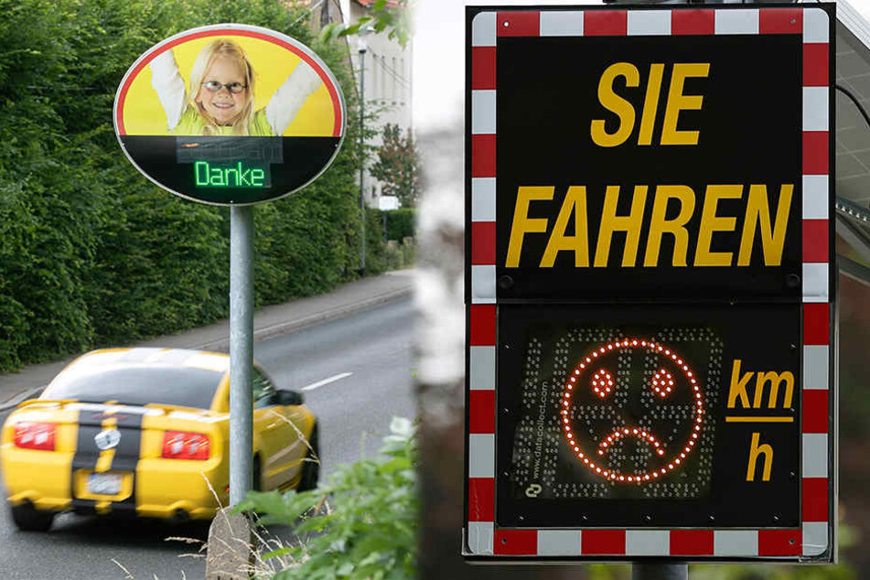 Solche Warnsysteme sind in Dresden momentan noch verboten.