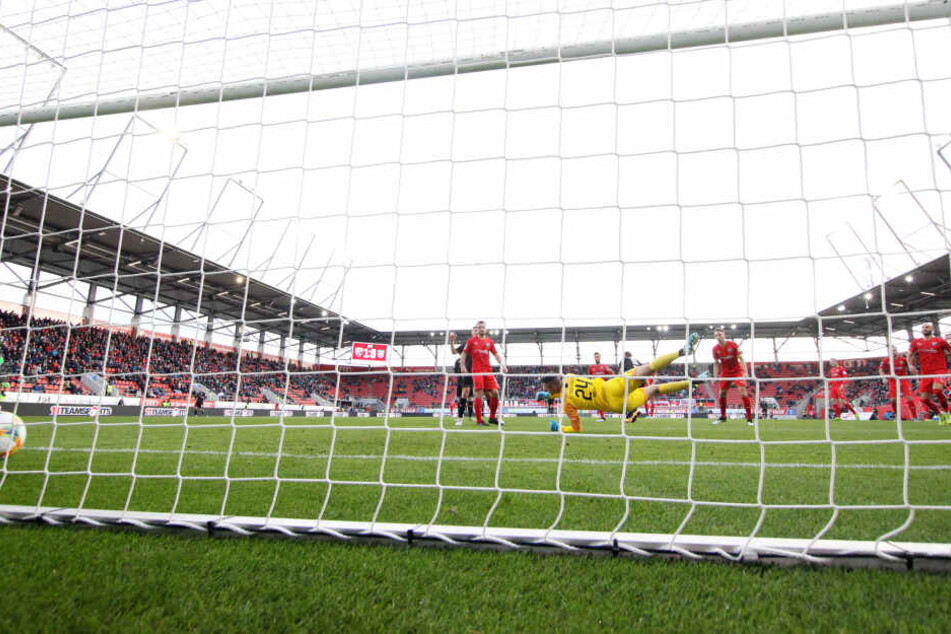 Der Treffer zum 1:1 beim FCI war das 40. Drittliga-Tor für FSV-Kicker Ronny König.