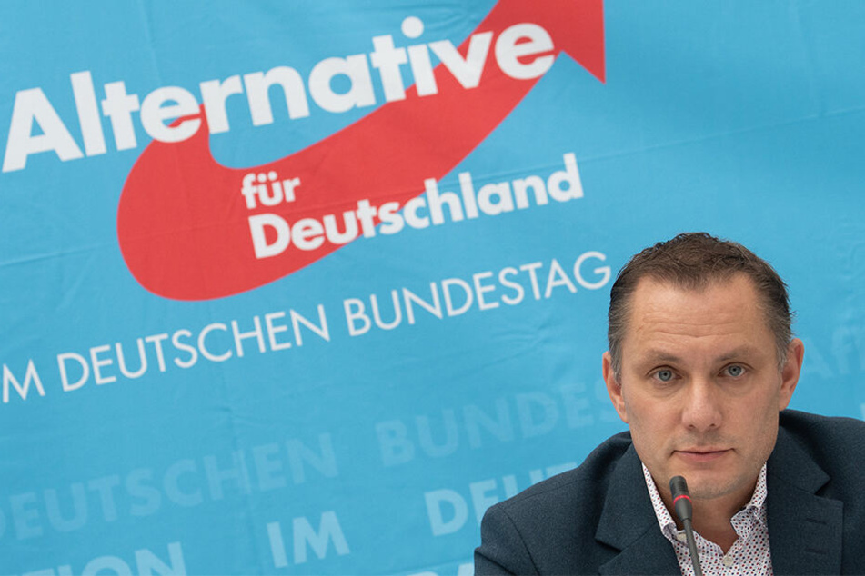 Rundumschlag gegen unliebsame Berichterstattung: AfD-Mann Tino Chrupalla (43) spricht von "haltlosen Behauptungen einer angeblichen Radikalisierung".