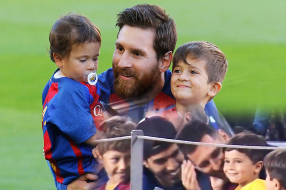 Beim Spiel des FC Barcelona: Messi-Sohn mit diesem niedlichem Fauxpas!