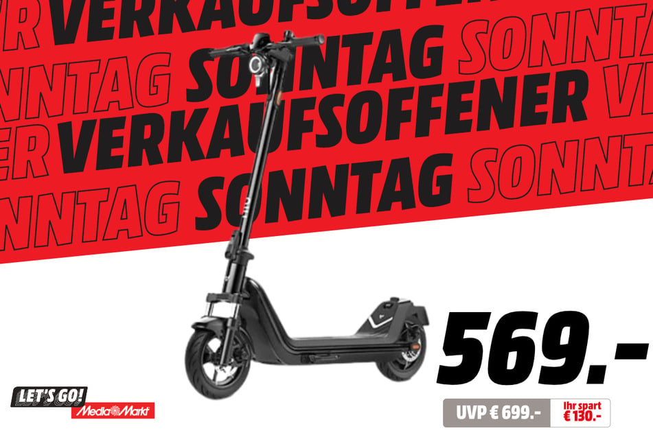 Niu-Scooter für 569 statt 699 Euro.