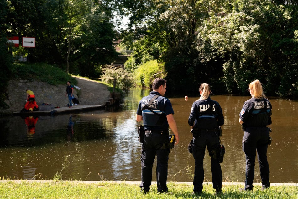 Die Polizei macht sich vor Ort ein Bild.