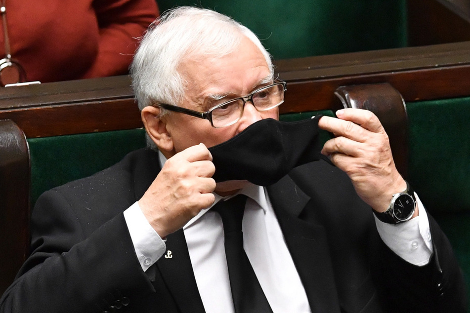 Jaroslaw Kaczynski (71), Vizeministerpräsident von Polen und Vorsitzender der Regierungspartei Recht und Gerechtigkeit (PiS).