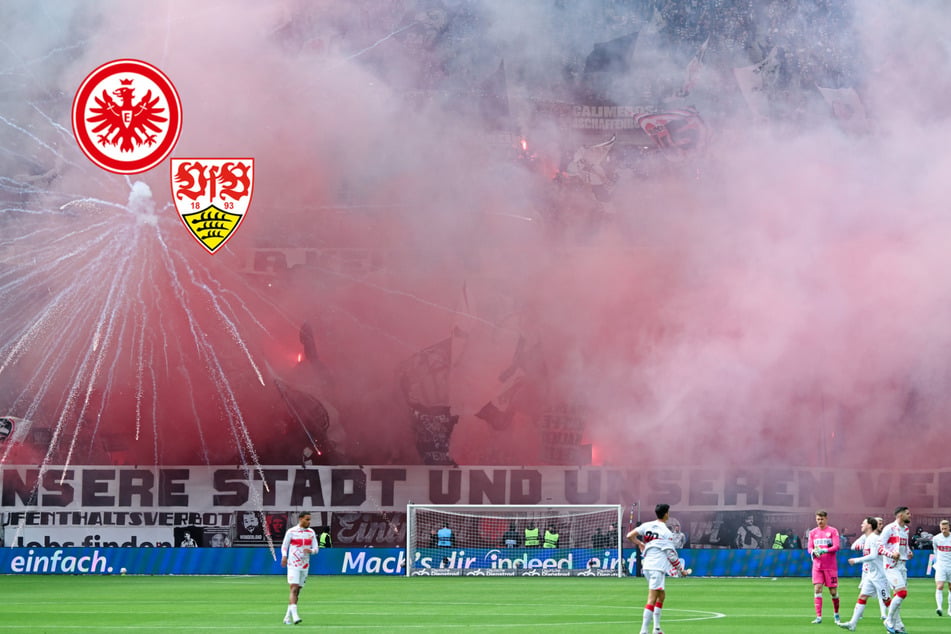 Bestürzung bei der Eintracht: Zwei Verletzte durch Pyrotechnik in Frankfurt