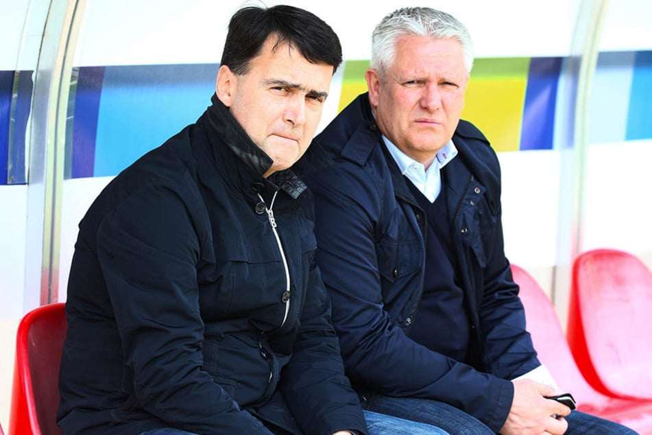 Ex-CFC-Präsident Dr. Mathias Hänel (l.) und den damaligen Sportchef Stephan Beutel verband auch ein üppig dotierter Vertrag.