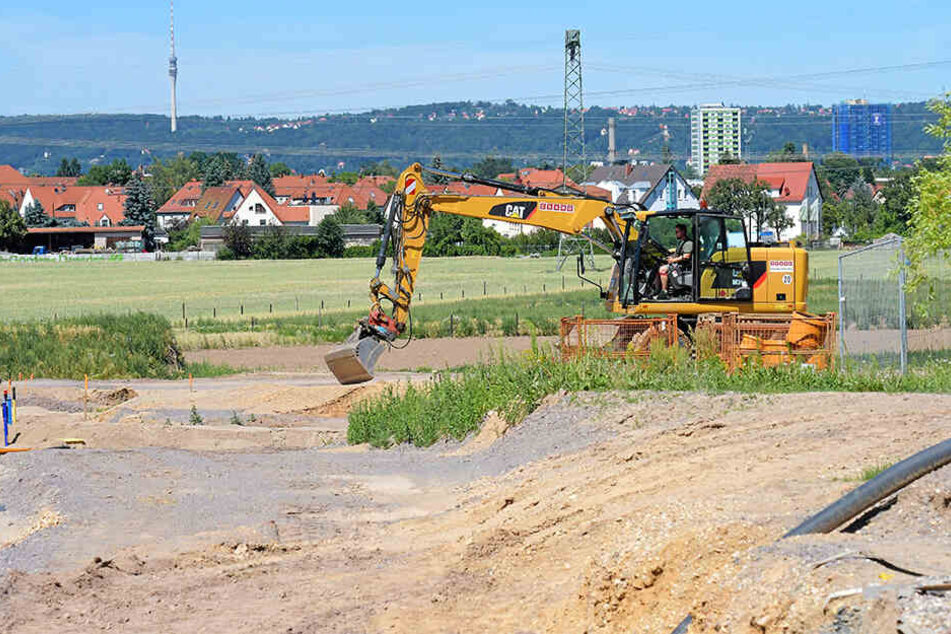 In Großluga entsteht der "Kalmusring". Der Weg zum Straßennamen ist jedoch lang.