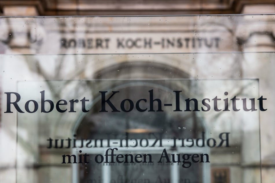 Der Eingang zum Robert Koch-Institut in Berlin.