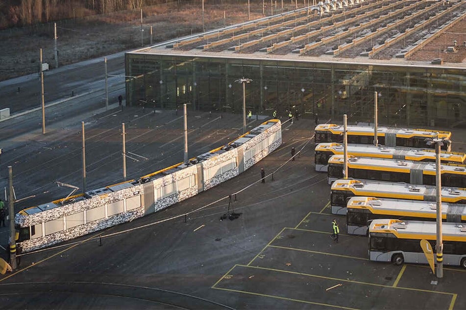 Auch neue Gelenk-Busse sollen bald die Flotte der Leipziger Verkehrsbetriebe verstärken.
