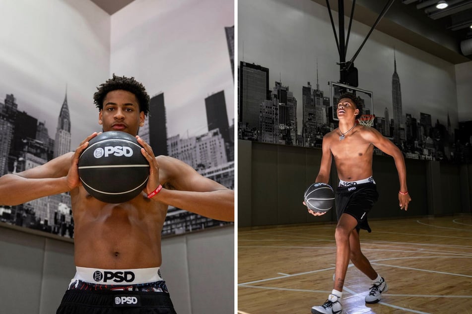 Kiyan Anthony, son of NBA legend Carmelo Anthony, is the latest big upcoming hoops superstar to join PSD underwear as a brand ambassador!