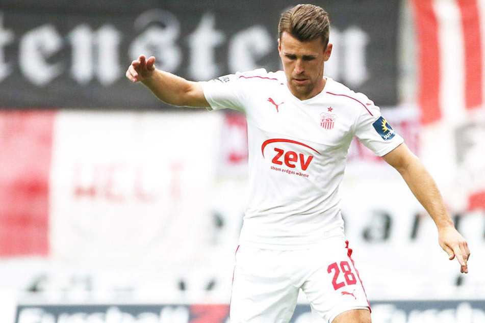 Nils Miatke hofft, dass morgen gegen Meppen hinten die Null steht.