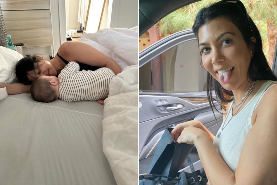 Kourtney Kardashian's husband shared some heartwarming and rare photos in honor of the Poosh founder's birthday.