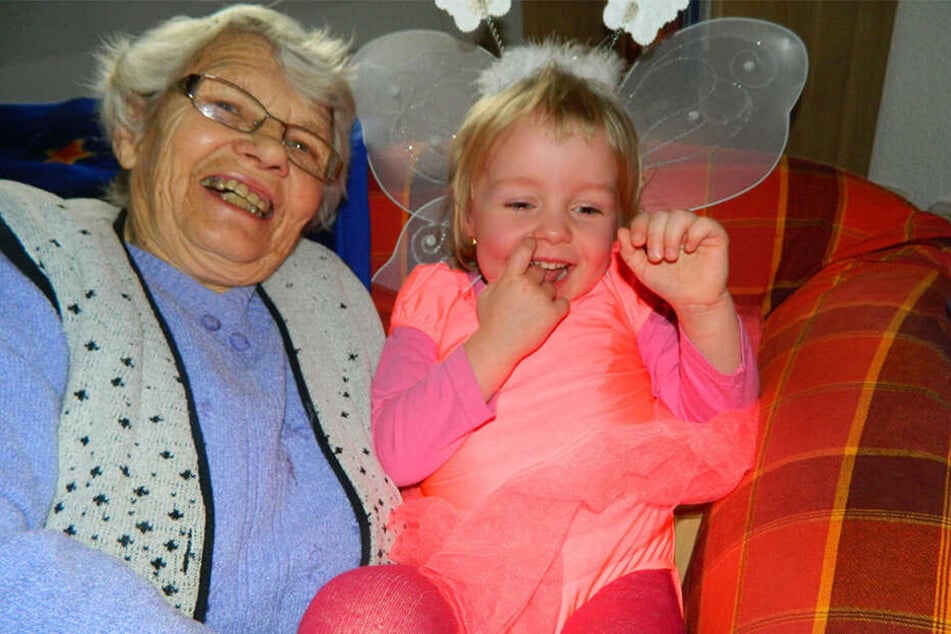 Lebenslustig und hilfsbereit: Auch für ihre Urenkelinnen war Oma Ingeburg immer da.