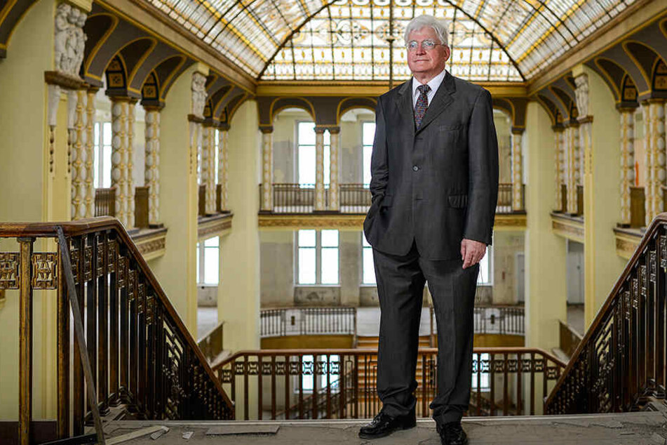 Winfried Stöcker (70) will das Görlitzer Kaufhaus sanieren und wiedereröffnen.