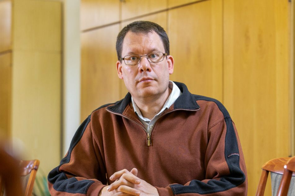 Hält den Höhepunkt der Mäuseplage für noch nicht erreicht: Andreas Jahnel (49), Ackerbau-Experte des Landesbauernverbands.