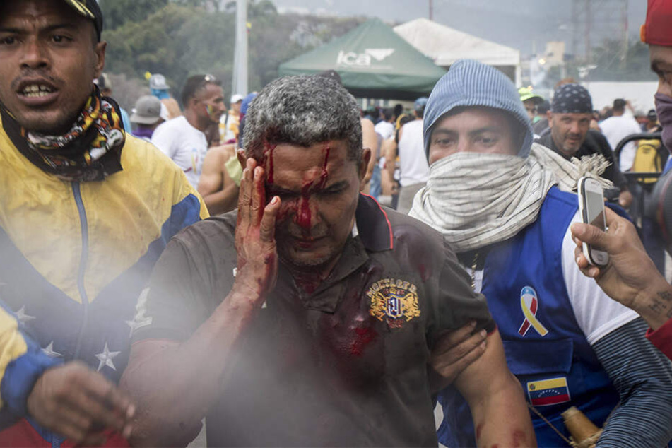 In Venezuela kommt es seit Jahren immer wieder zu blutigen Zusammenstößen zwischen Opposition und Regierung.