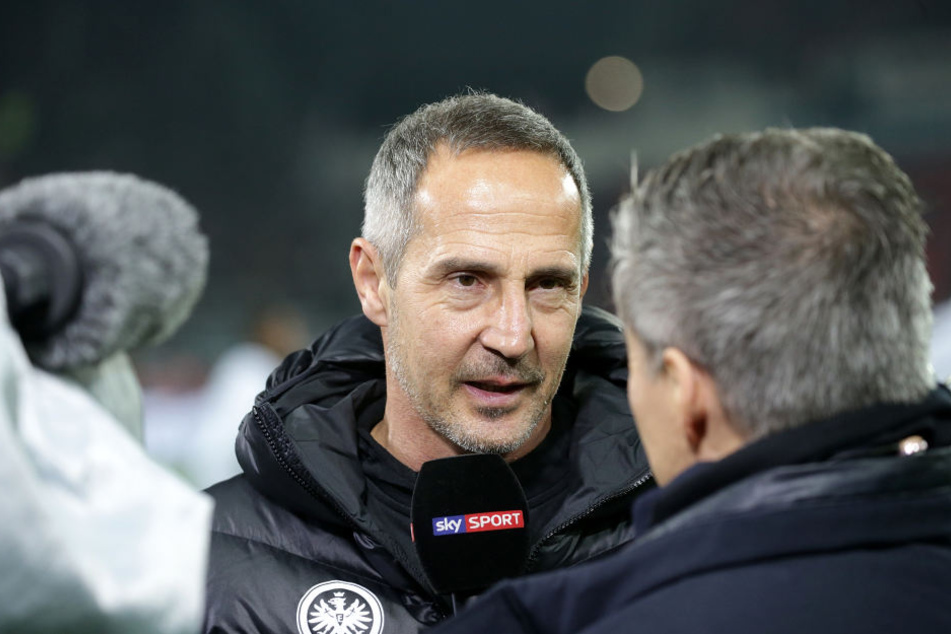 Adi Hütter folgte bei den Hessen auf Kovac.