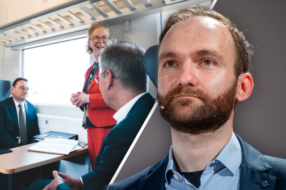 Chemnitz: Abgesperrtes Abteil statt Pendlerfrust: Das sagt der Bahn-Experte zur VIP-Fahrt der Politiker