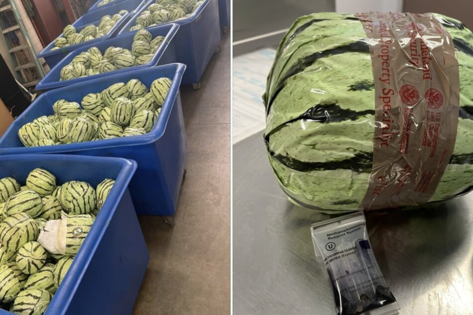 Watermelon ice: Millions worth of meth discovered in fruit shipment at border