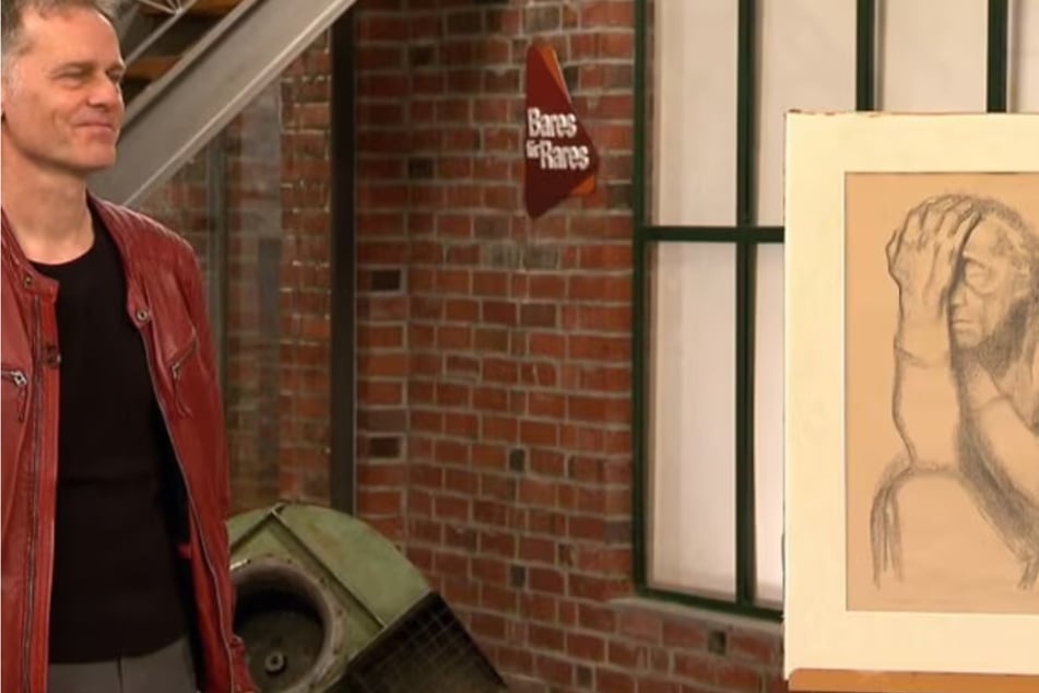 Nils Rohwer aus Kiel möchte bei "Bares für Rares" eine Lithografie von Käthe Kollwitz verkaufen.