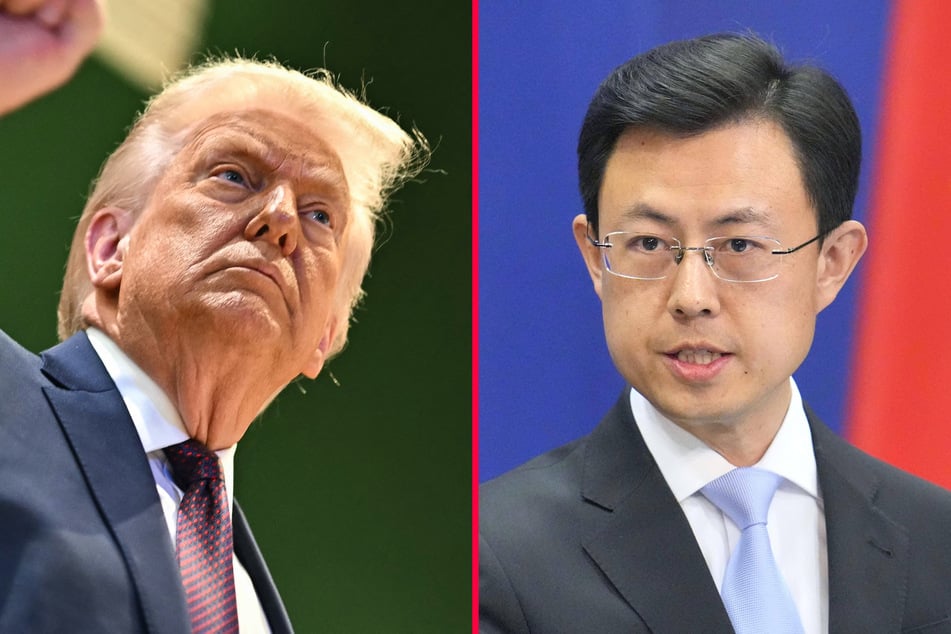 China declared that it has "no intention" of competing for influence over countries alienated by President Donald Trump.