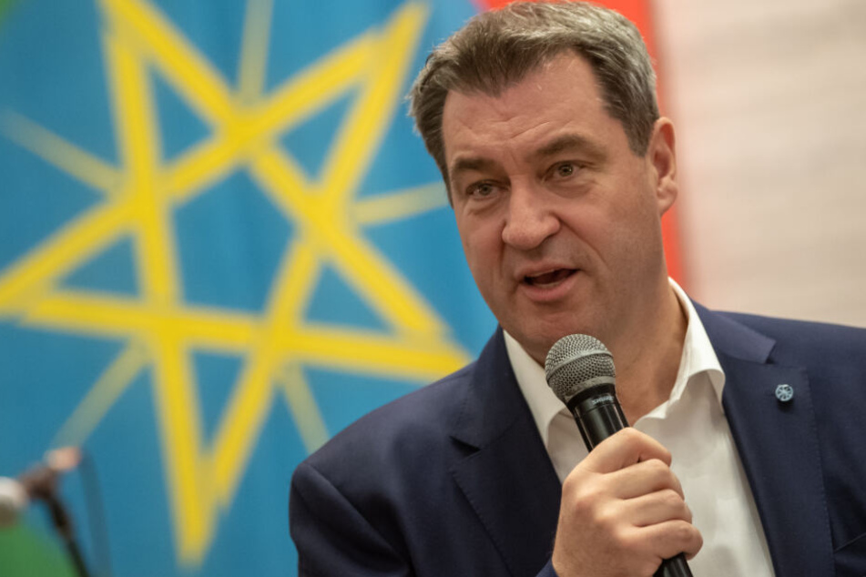 Markus Söder trifft am Mittwoch in Addis Abeba mit Staatspräsidentin Sahle-Work Zewde .
