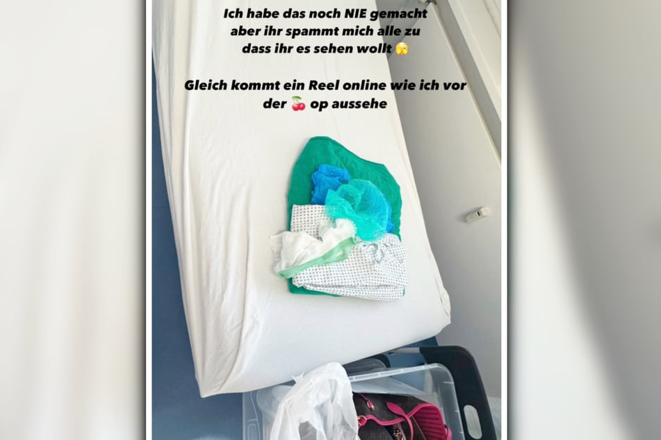 Unter anderem in ihrer Instagram-Story nimmt Katja ihre Fans mit.