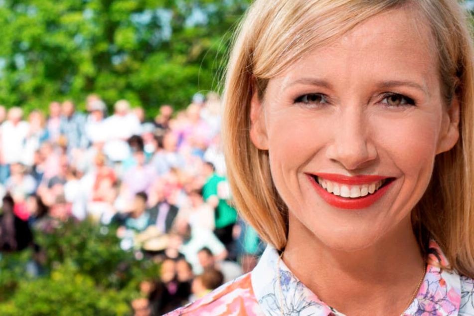 Andrea Kiewel (Archivbild aus dem Jahr 2016) moderiert den ZDF-Fernsehgarten mit Unterbrechung seit dem Jahr 2000.