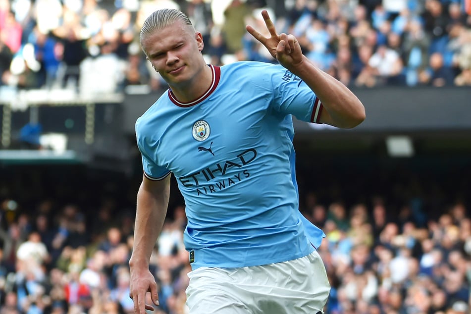 Weltklasse: Erling Haaland (21) hat für Manchester City nach 15 Spielen 22 Tore erzielt und drei direkte Vorlagen gegeben.