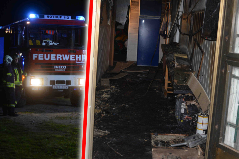 Brand im Vereinsheim: Feuerwehreinsatz bei Hundesport-Klub, eine Person verletzt