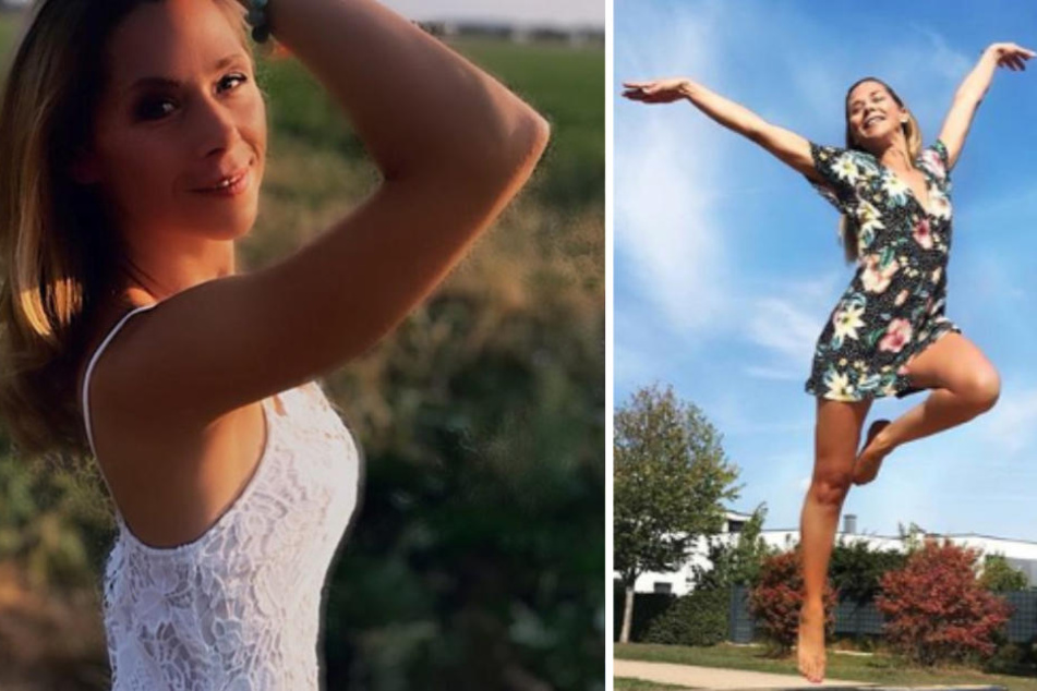 50.000 Follower: Tanja Szewczenko hebt ab (re.).