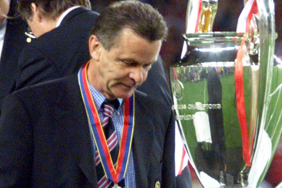 Ottmar Hitzfeld und der FC Bayern unterlagen im Jahr 1999 Manchester United.
