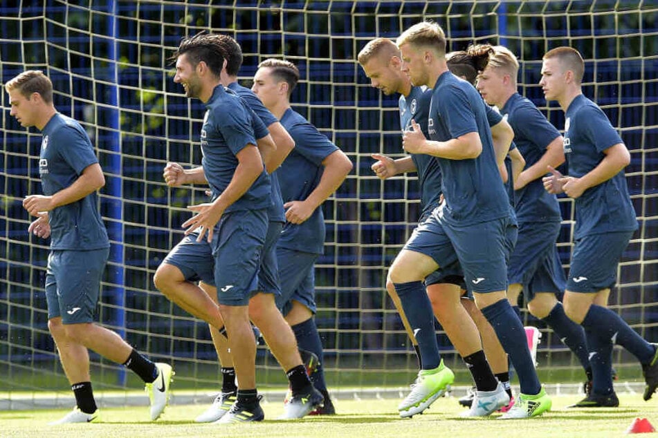 Der DSC trainiert erst mal ohne Fans.