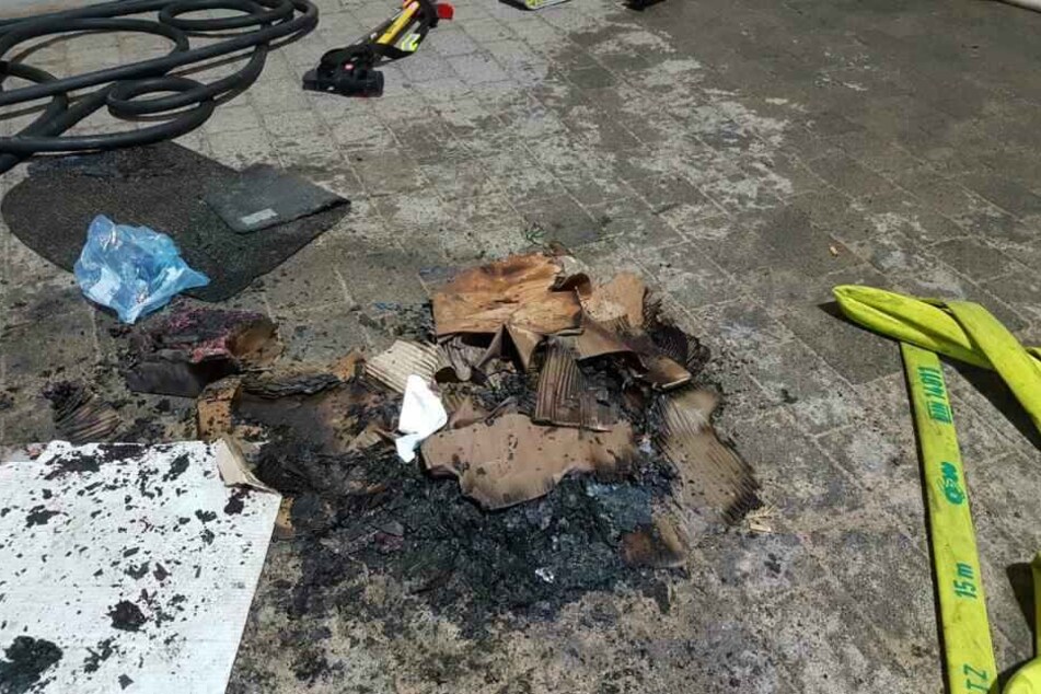 Am 31. Januar hatte der Feuerteufel einen Pappkarton vor einer Wohnungstür entzündet.