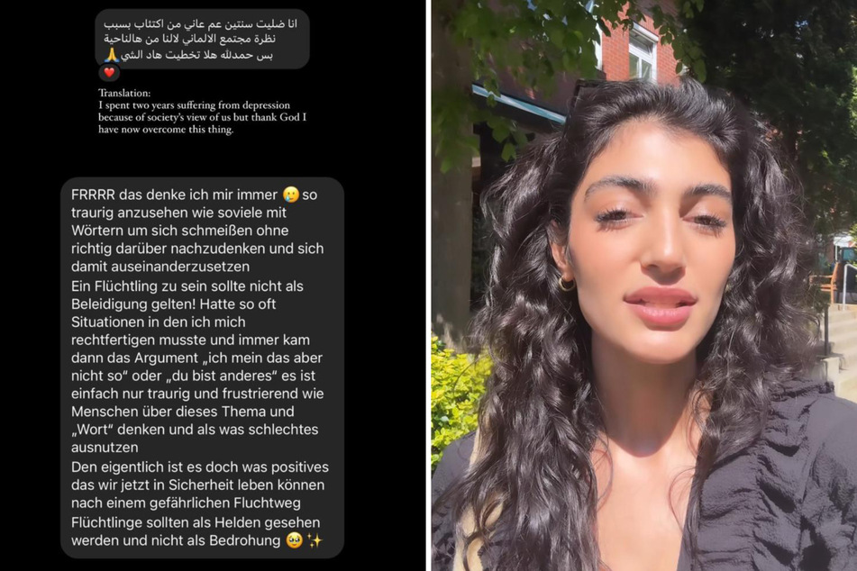 Ex-GNTM-Kandidatin Soulin Omar (23) hat am gestrigen Montag auf Instagram über den Umgang mit Flüchtlingen in Deutschland gesprochen.