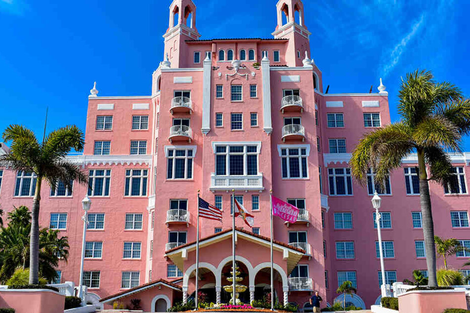 Das Unglück passierte im legendären "The Don Cesar Hotel" in St. Pete Beach, Florida.