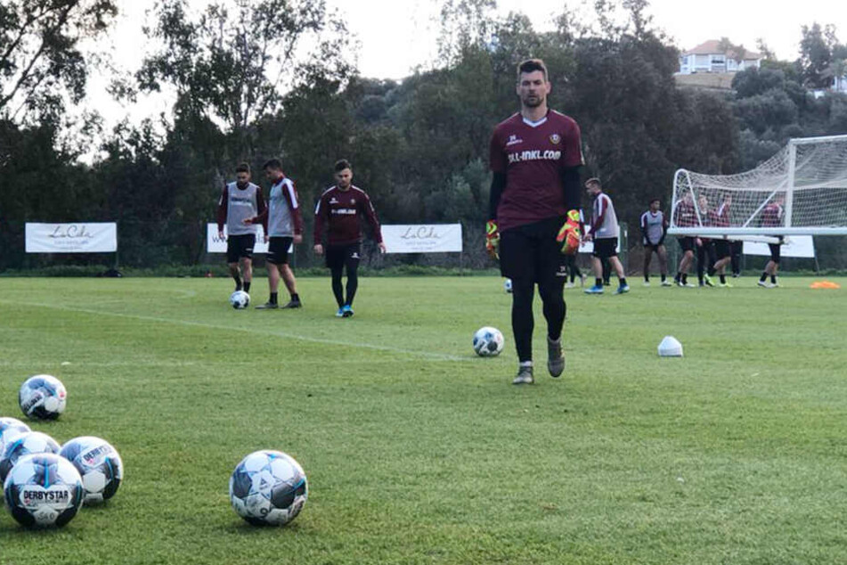 Heute stand leichtes Training auf dem Plan.