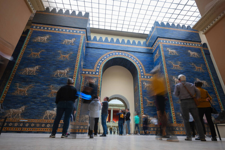 Das Pergamonmuseum ist berühmt für sein blaues Ischtar-Tor aus Babylon.