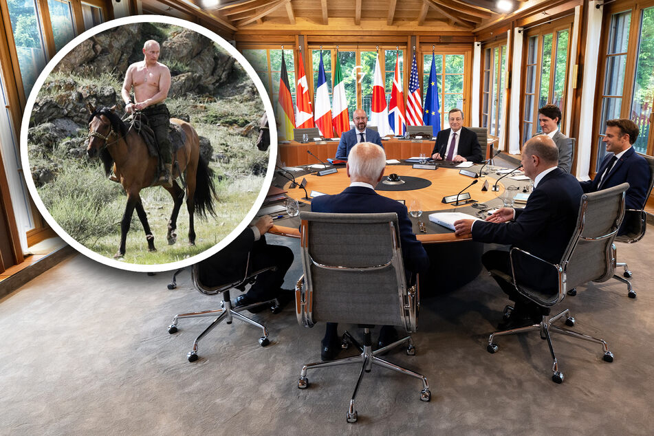 Kurz vor G7-Start: Staatschefs machen sich über Putin lustig!