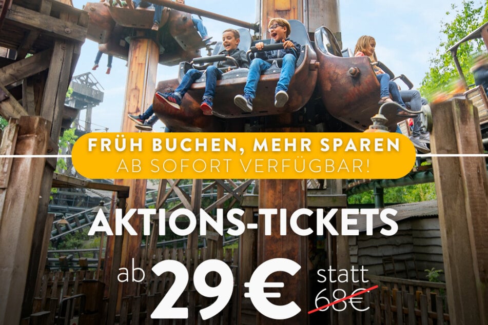 Nur für kurze Zeit gibt's Aktions-Tickets für das Phantasialand schon ab 29 Euro.