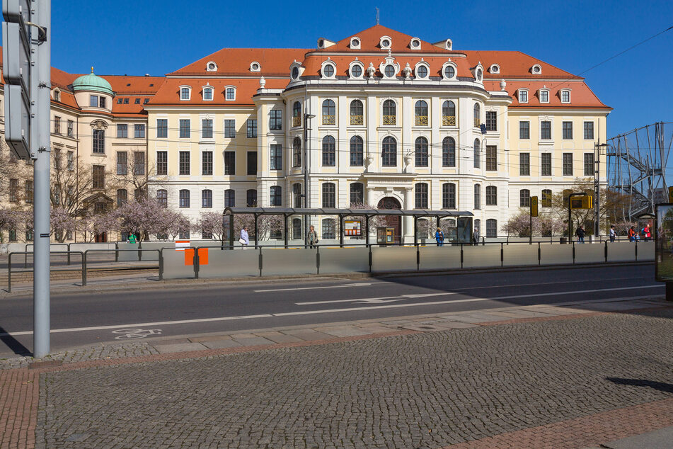 Das Dresdner Stadtmuseum an der Wilsdruffer Straße.